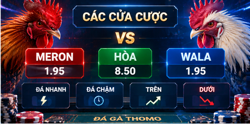 Cửa cược Trực tiếp đá gà Thomo