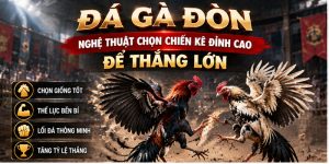 Đá Gà Đòn - Nghệ Thuật Chọn Chiến Kê Đỉnh Cao Để Thắng Lớn