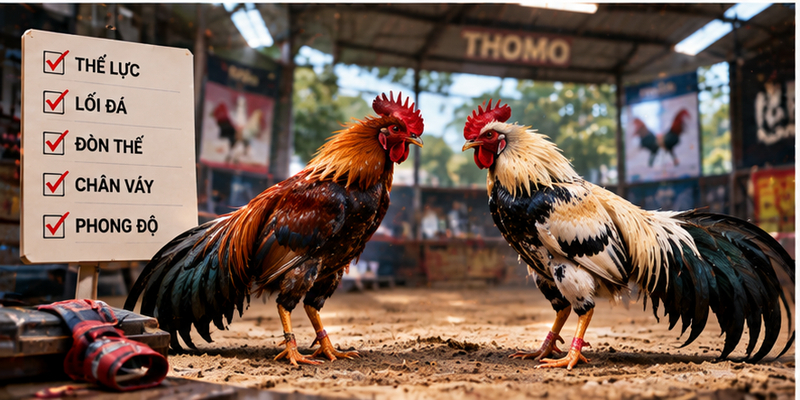Cựa dao và cựa tròn tại đấu trường Thomo